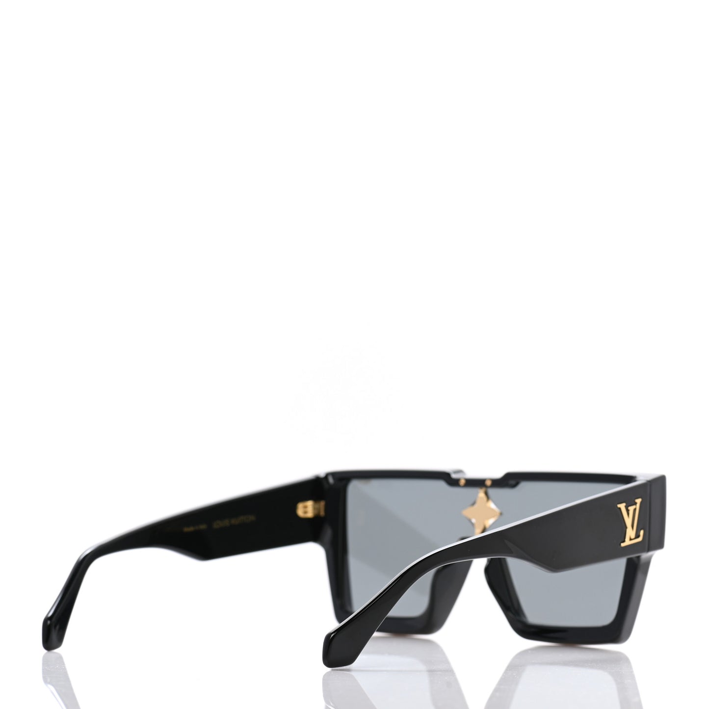 Acetate Swarovski Crystal Cyclone Sunglasses Z1578W Black