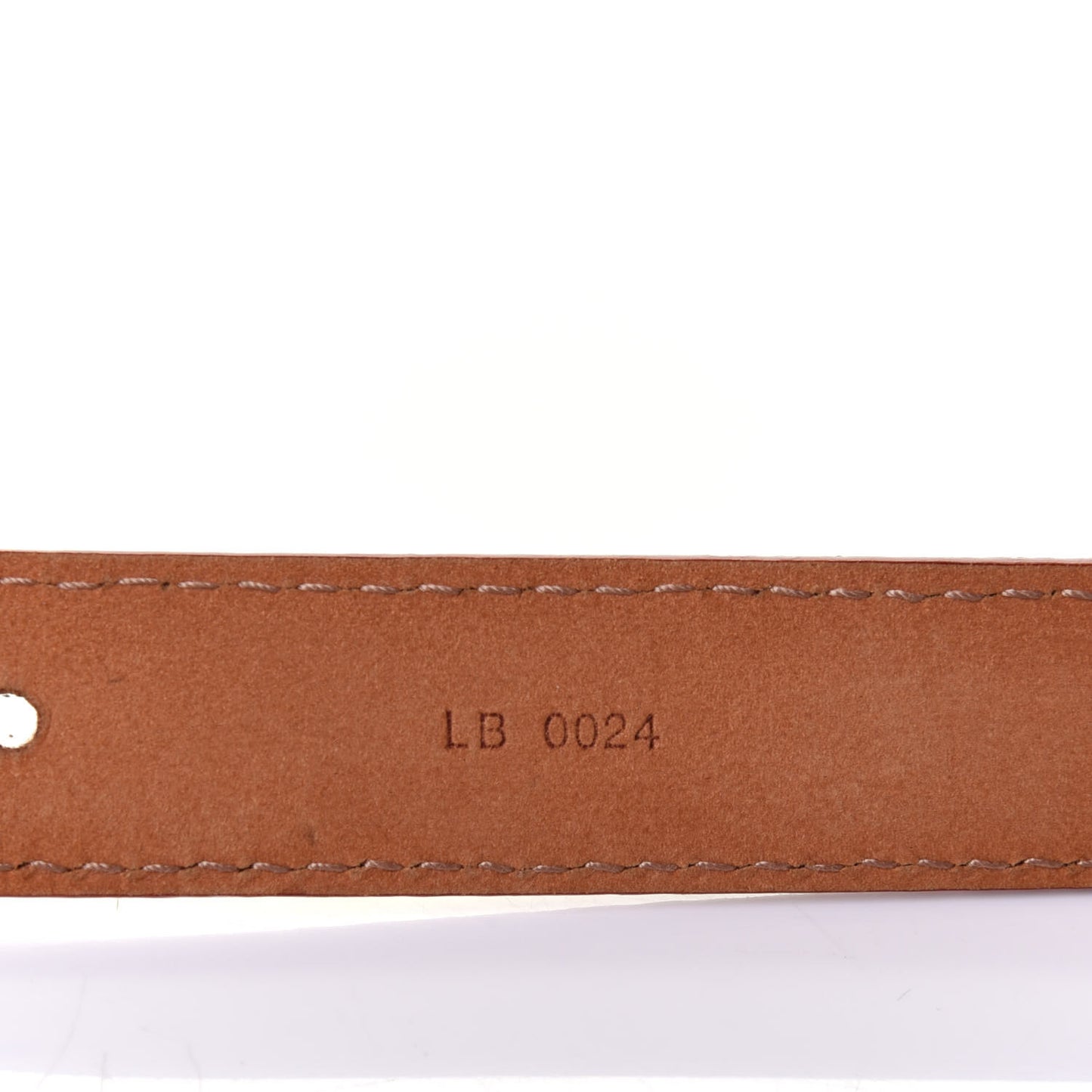 Monogram Multicolor Belt 80 32 White