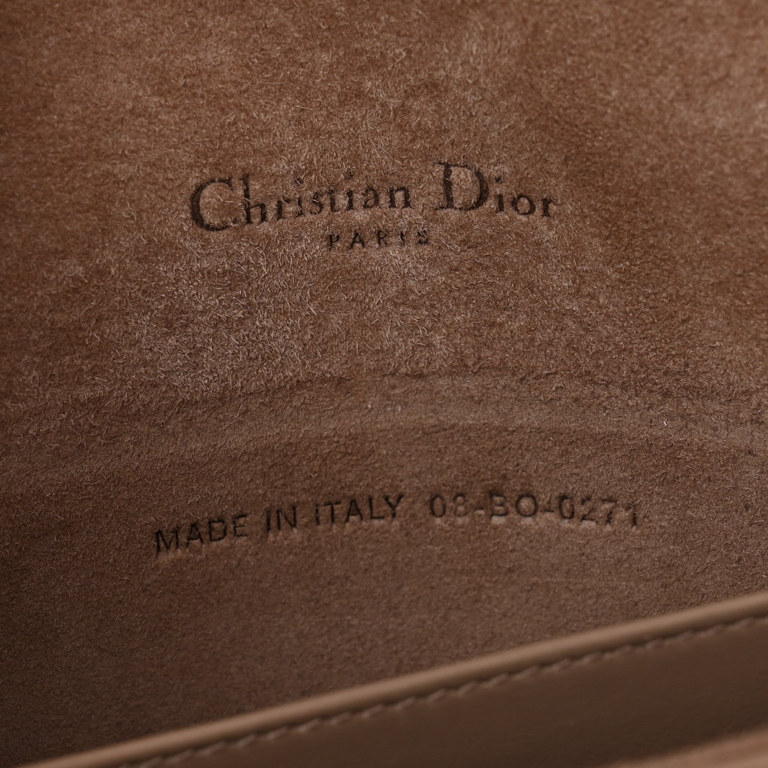 Christian Dior Ultra Matte Calfskin Cannage Lady Dior Clutch Fard 7 of 13