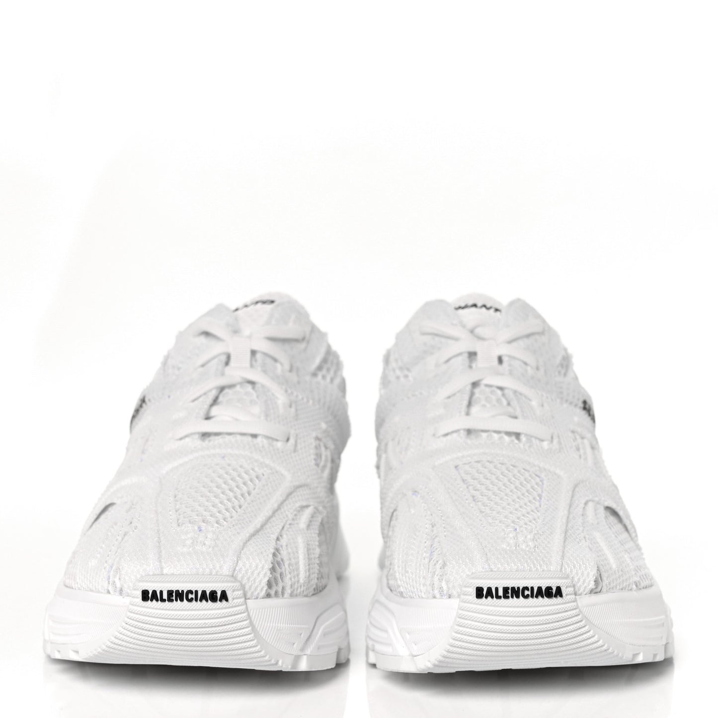 Fabric Mesh Womens Phantom Sneakers 38 White