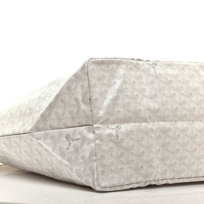Goyard Goyardine Saint Louis GM White 7 of 8