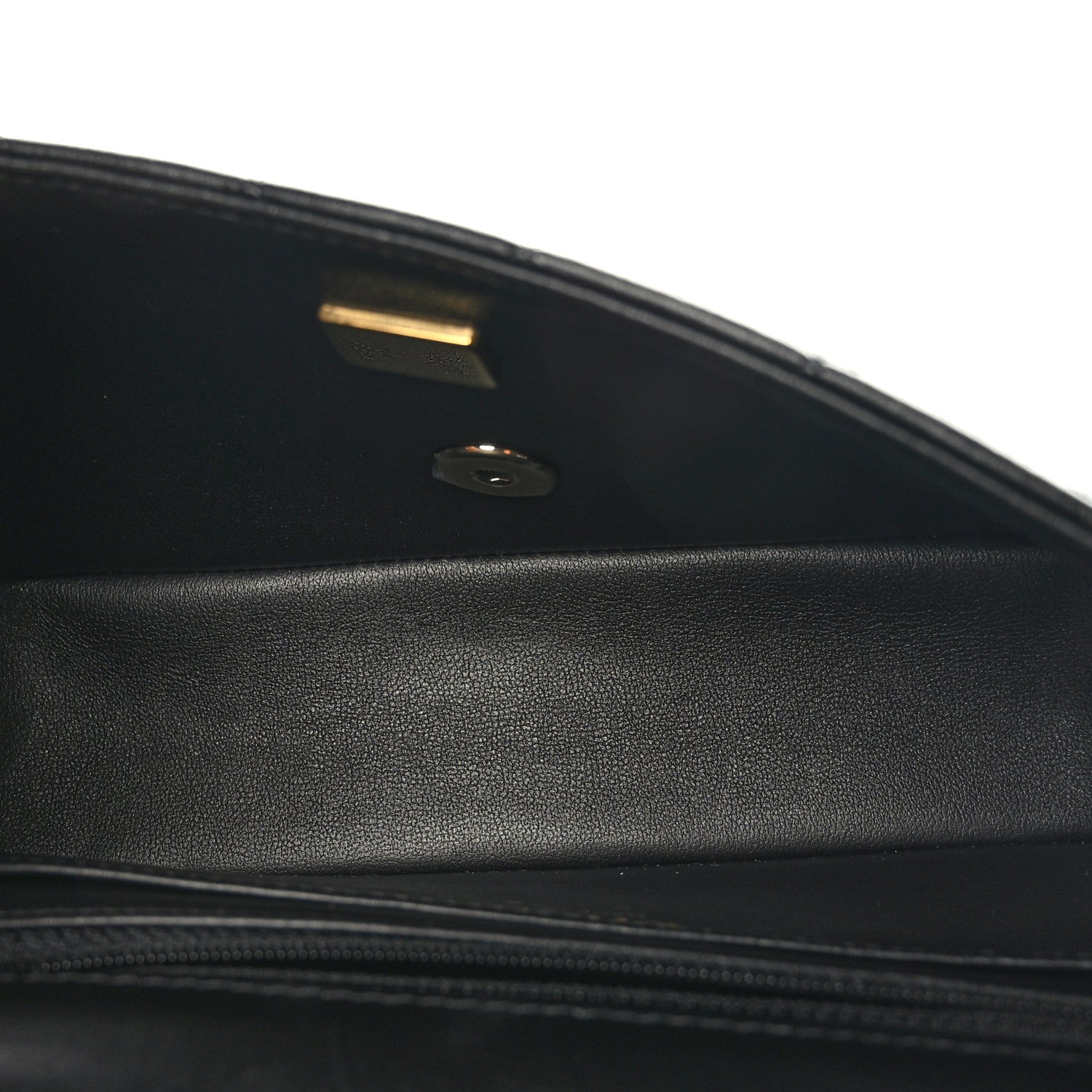 Chanel Lambskin Quilted Mini Rectangular Flap Black 5 of 10