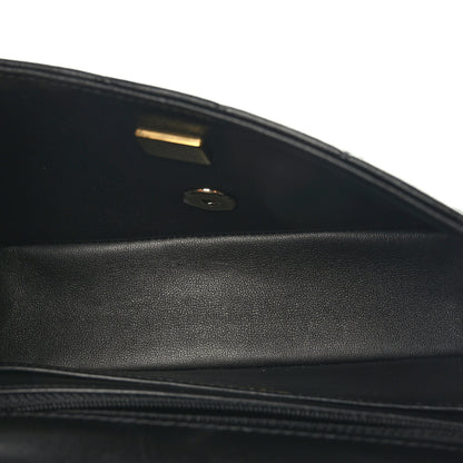 Chanel Lambskin Quilted Mini Rectangular Flap Black 5 of 10
