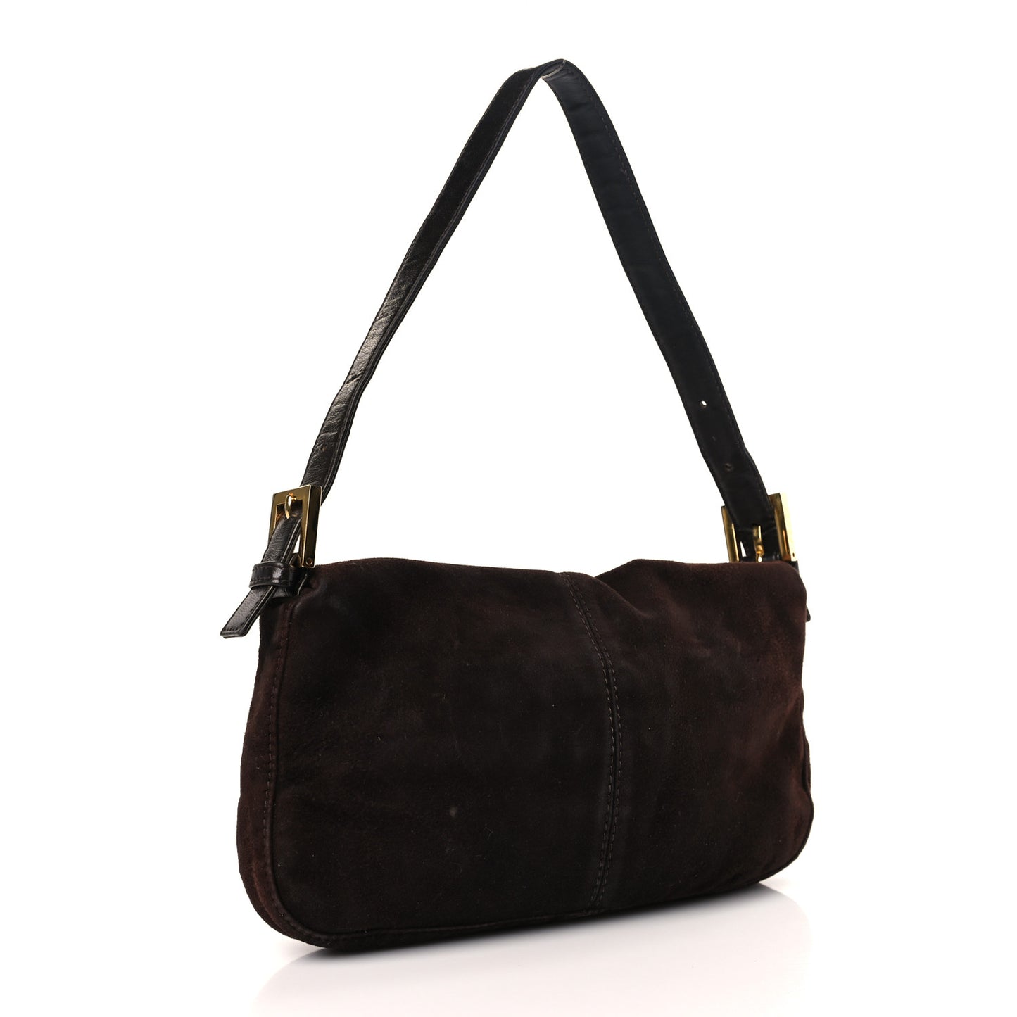 Suede Baguette Brown