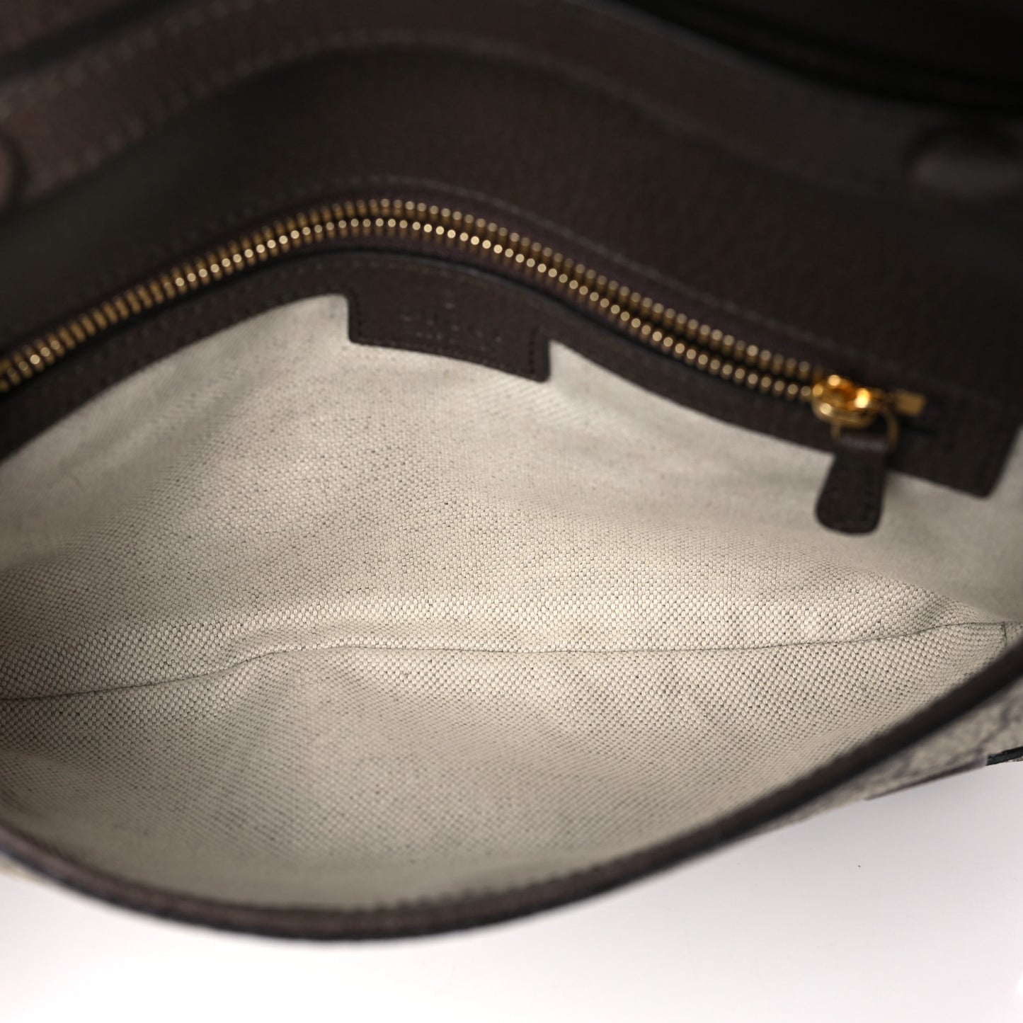GG Supreme Monogram Textured Dollar Calfskin Blondie Chain Shoulder Flap Bag Beige Ebony New Acero