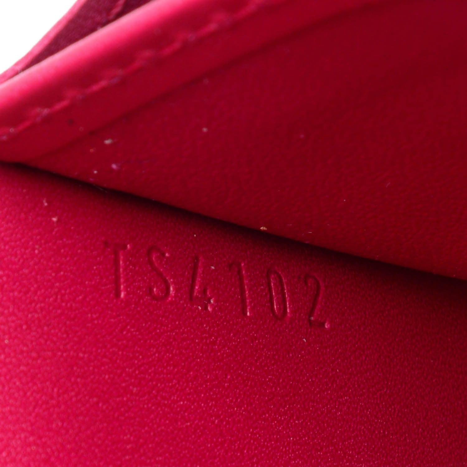 Louis Vuitton Vernis Sarah Wallet Rose Indien 7 of 7