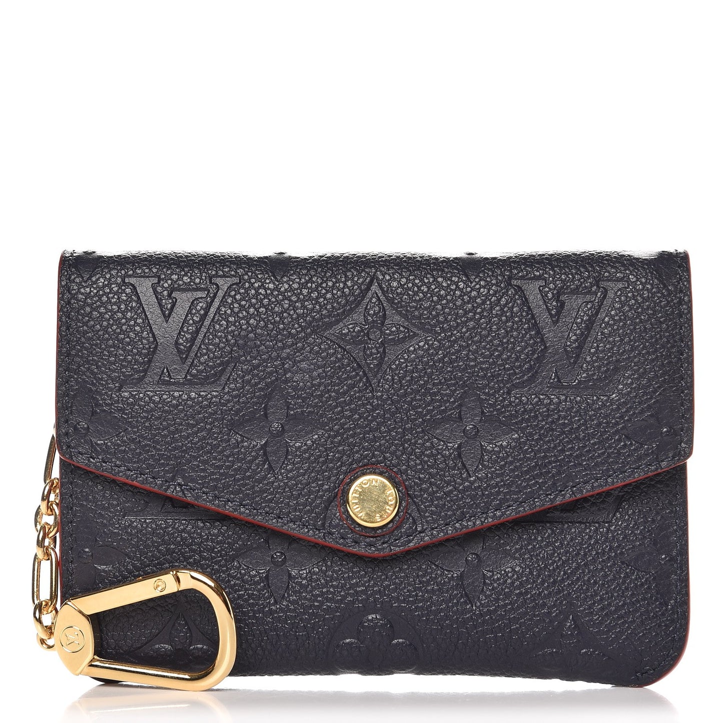 Empreinte Key Pouch Marine Rouge