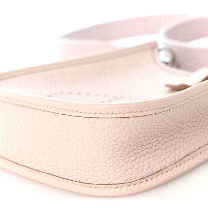 Hermes Taurillon Clemence Evelyne TPM Mauve Pale 10 of 10
