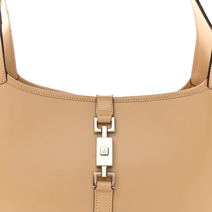 Gucci Calfskin Small Jackie O Hobo Beige 8 of 17