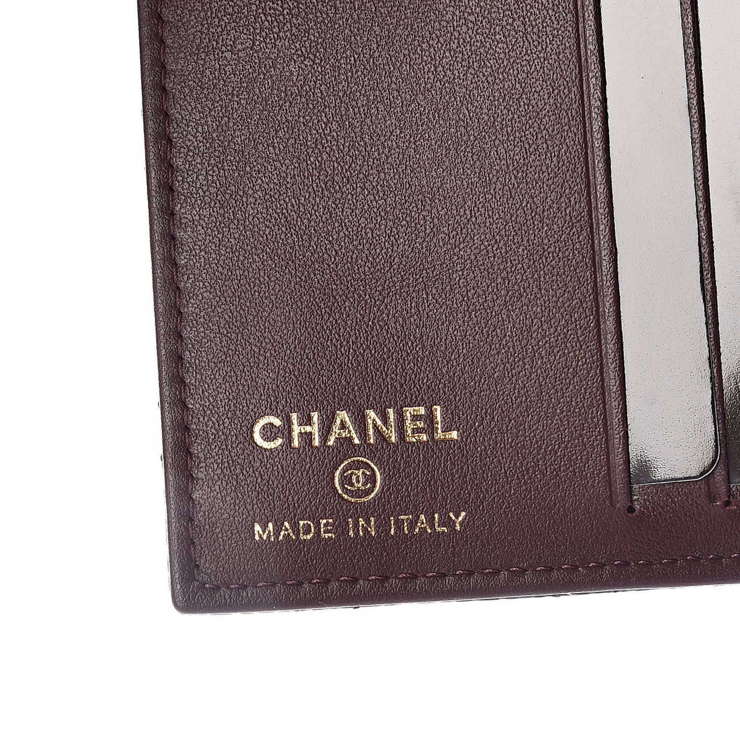 Caviar Quilted Card Holder Wallet Black
