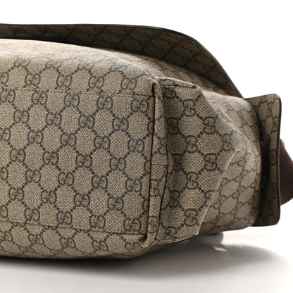 Gucci GG Plus Monogram Messenger Diaper Bag Dark Brown 9 of 9