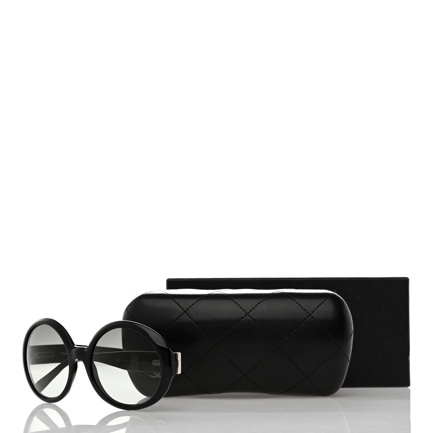 Chanel Quilted CC Mod Sunglasses 5120 Black 8 of 8