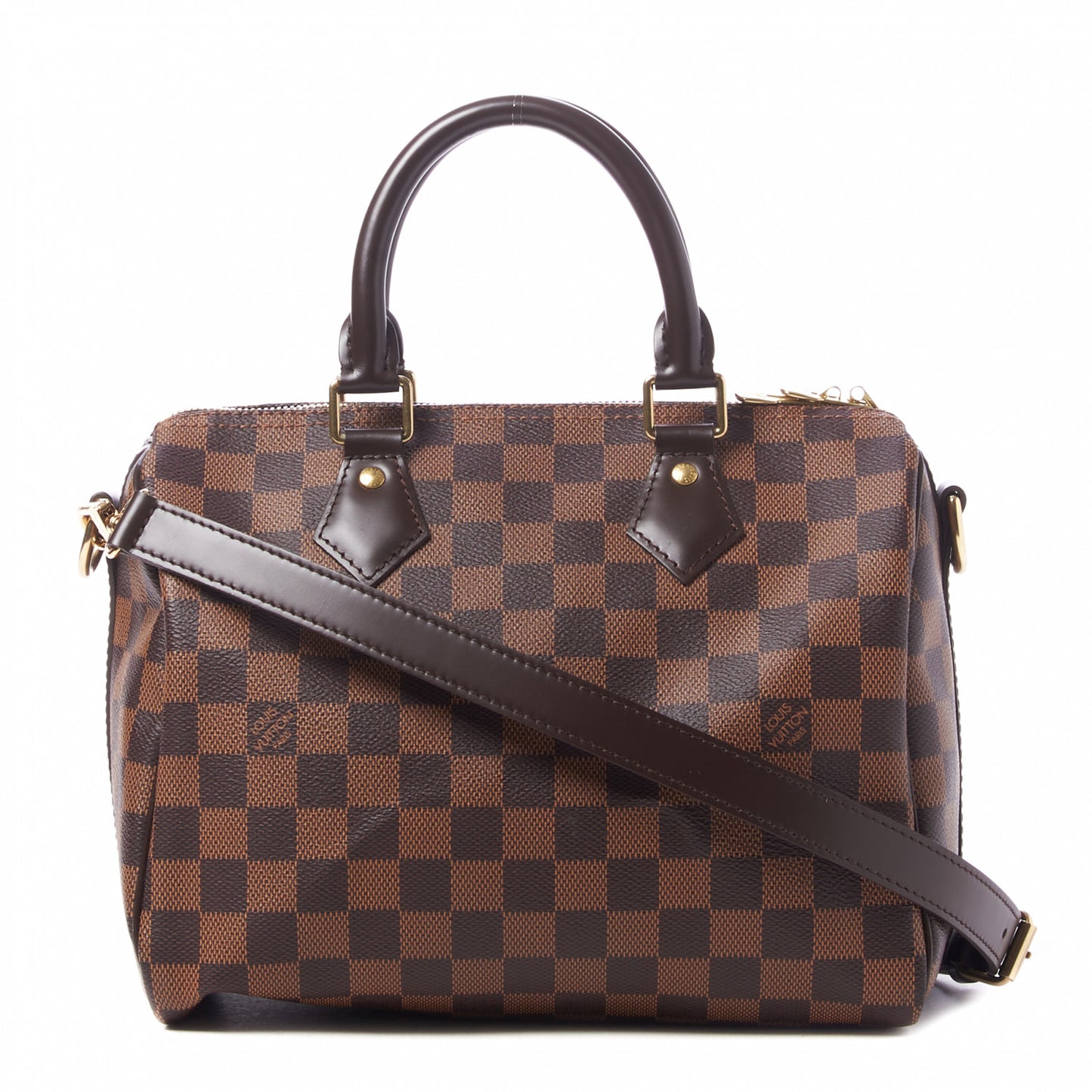 Damier Ebene Speedy Bandouliere 25