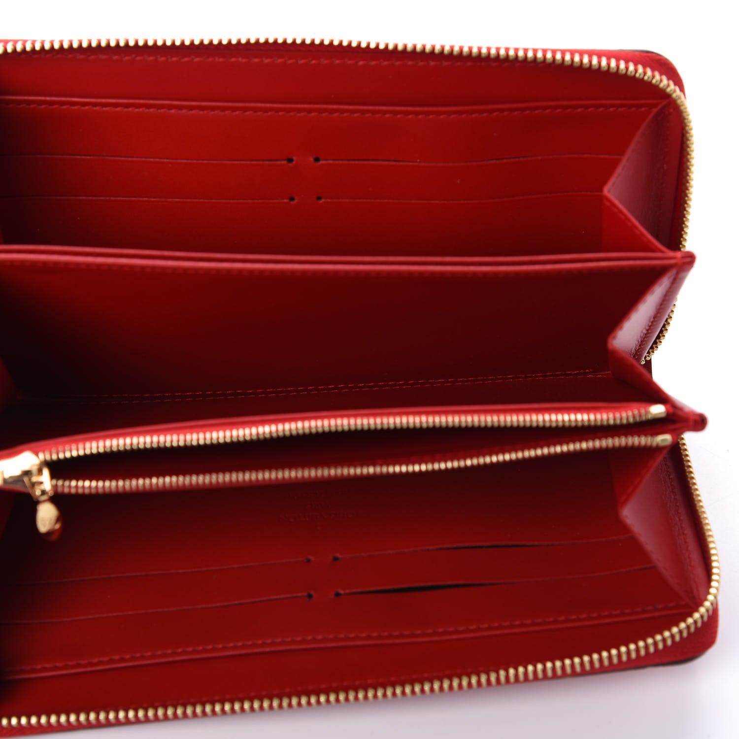 Louis Vuitton Vernis Zippy Wallet Cherry 5 of 10