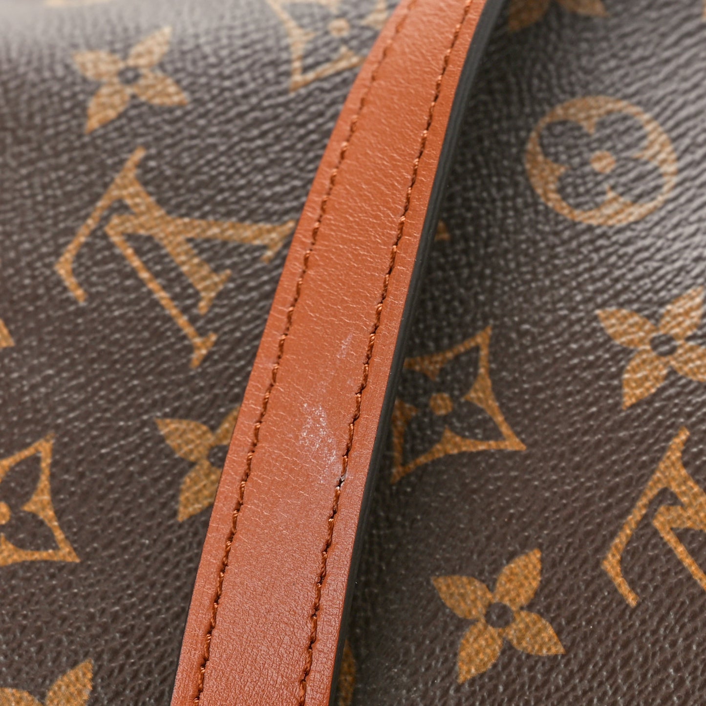Reverse Monogram Loop Hobo