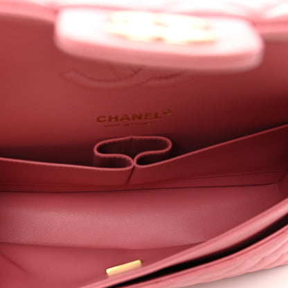 Chanel Caviar Quilted Medium Double Flap Pink 5 of 8