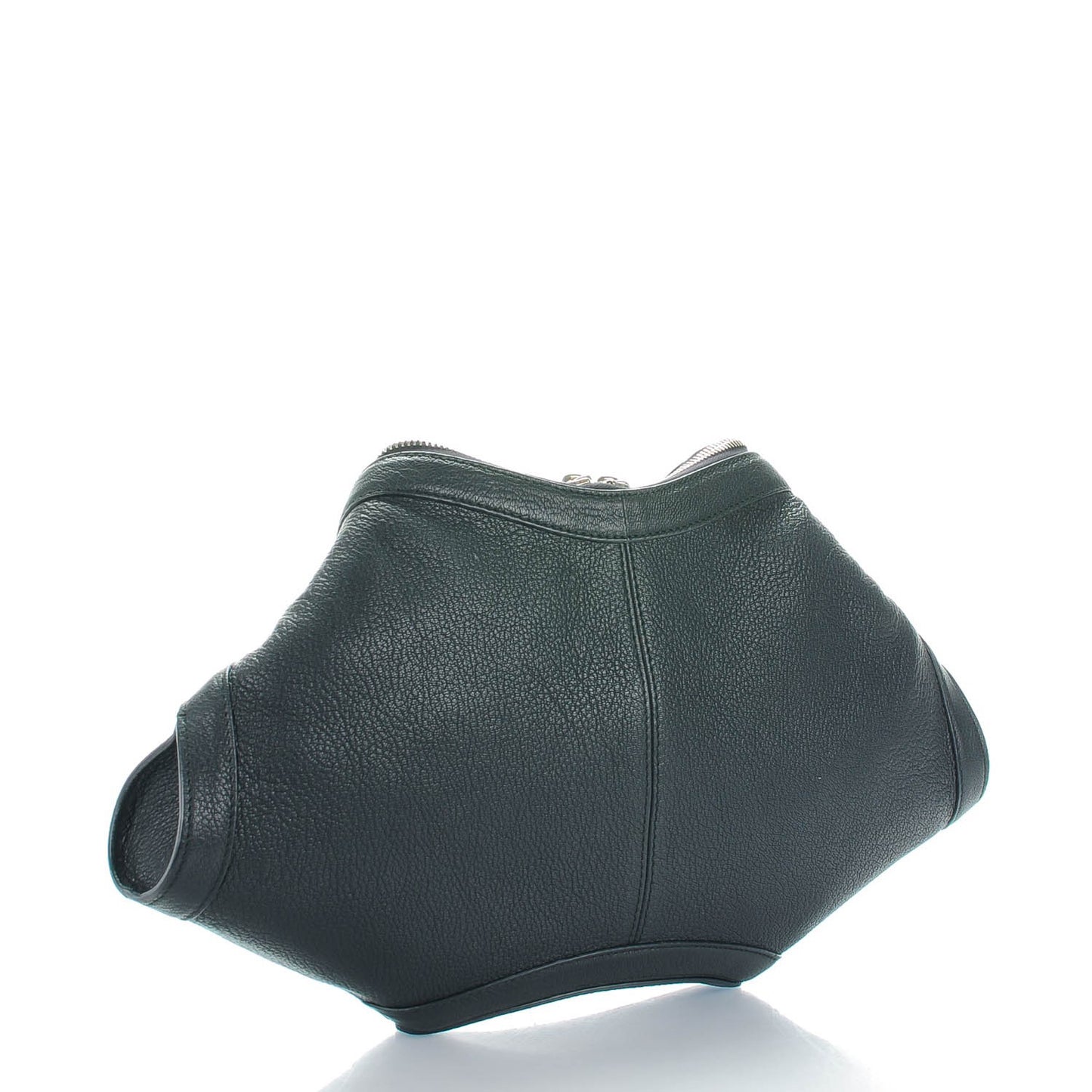 Calfskin De Manta Clutch Black