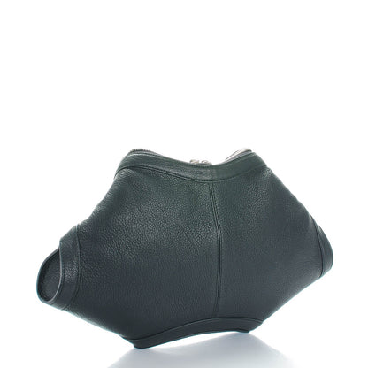 Alexander McQueen Calfskin De Manta Clutch Black 3 of 7