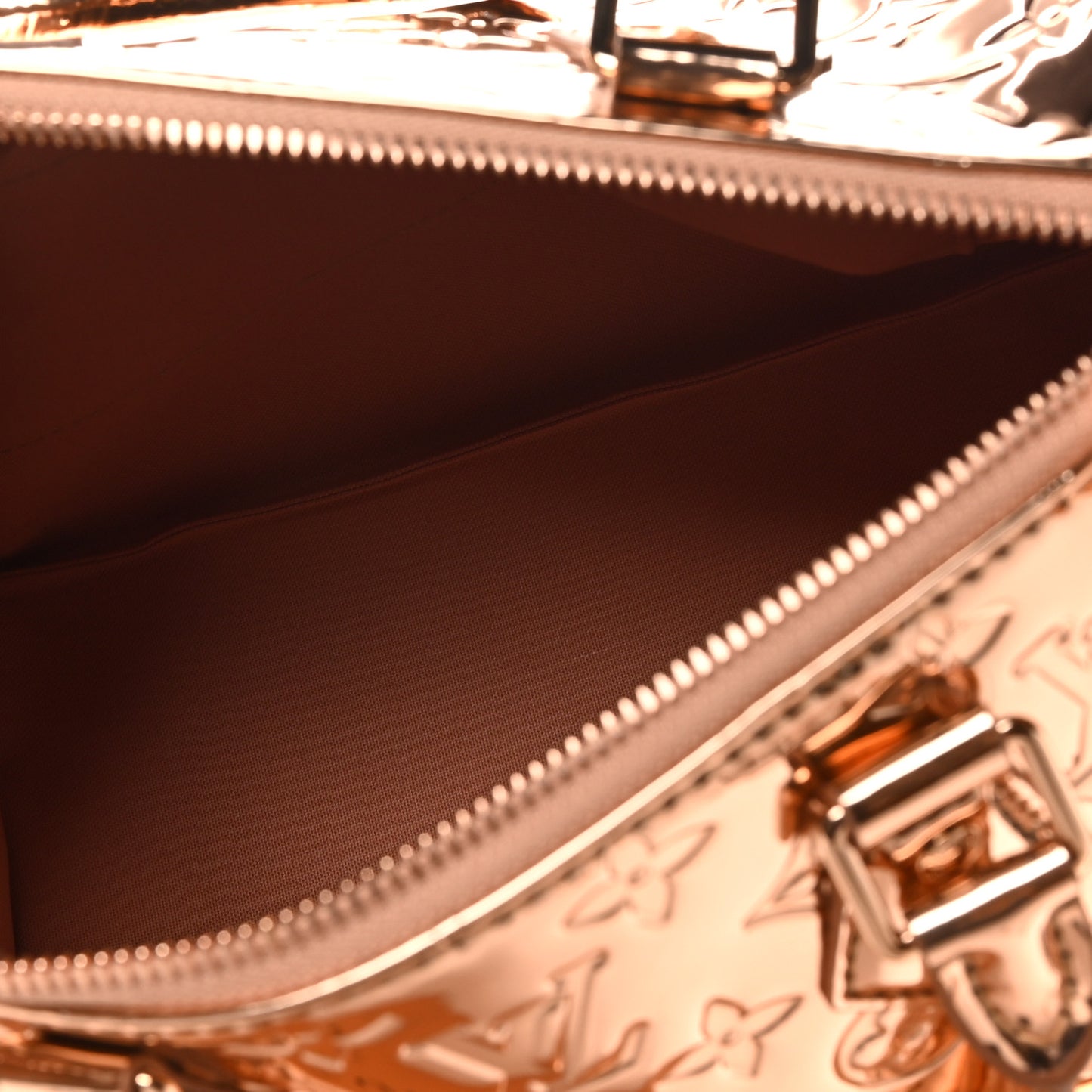 Monogram Miroir Speedy Bandouliere 25 Copper