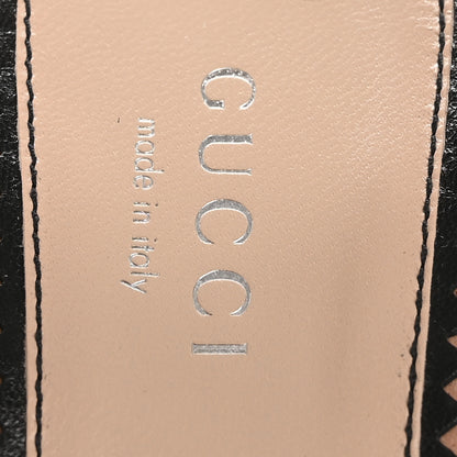 Gucci Malaga Kid Interlocking G Studs 155mm Platform Sandals 35 Perfect Pink 7 of 9
