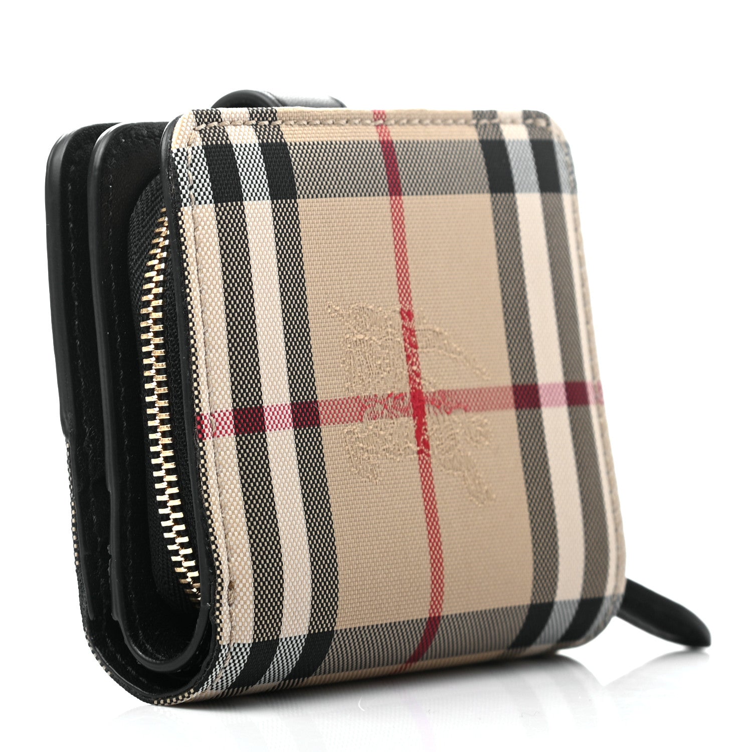 Burberry Horseferry Check Finsbury Wallet Black 3 of 7