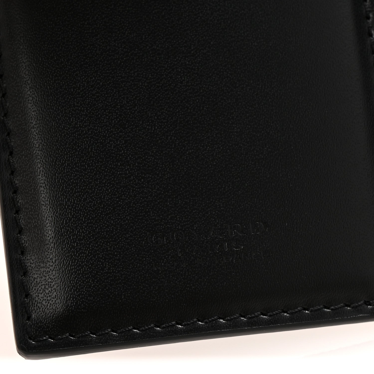 Goyard Goyardine Saint Pierre Card Holder Black 6 of 8