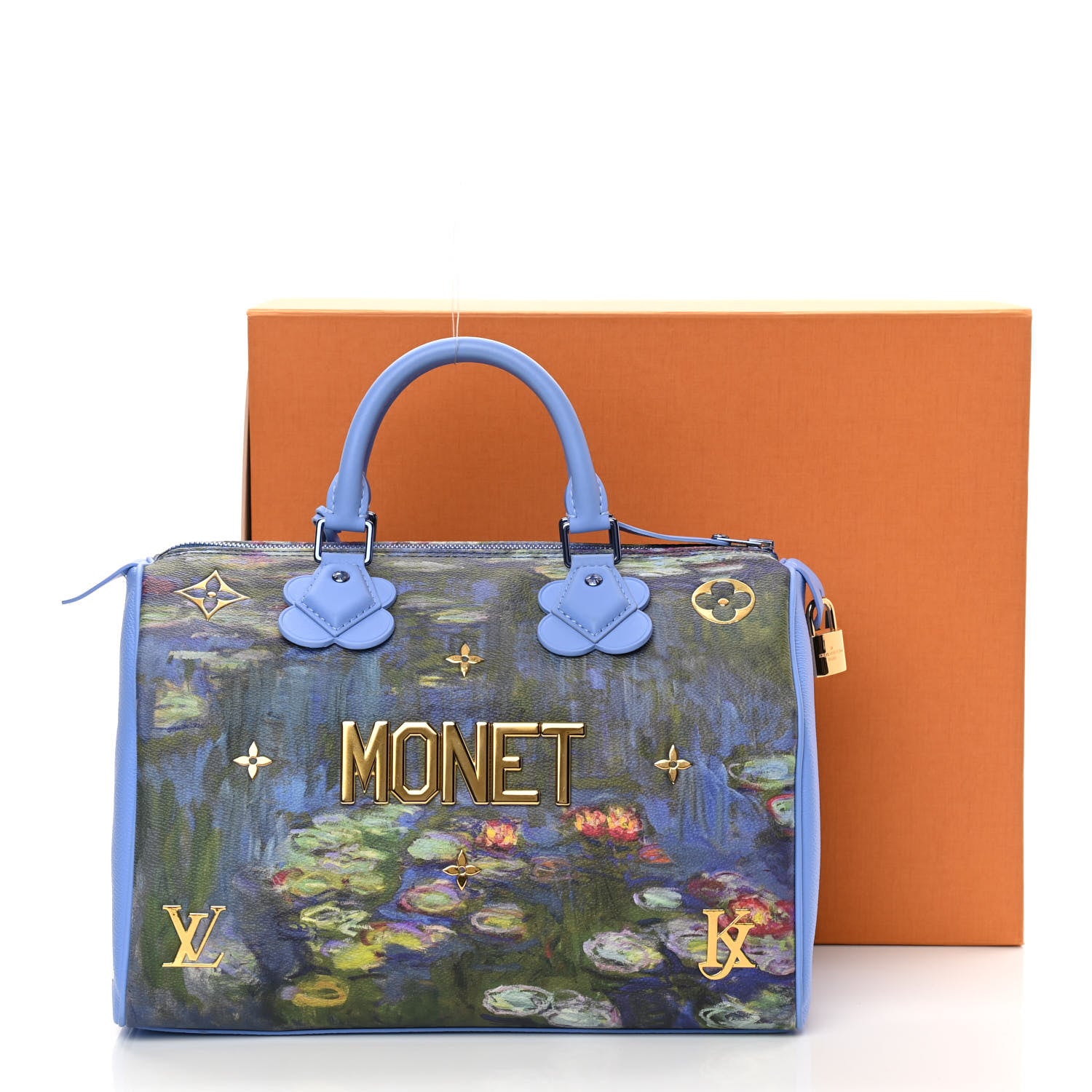 Louis Vuitton Masters Monet Speedy 30 14 of 14