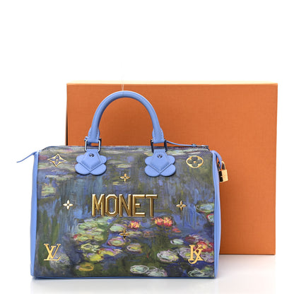 Louis Vuitton Masters Monet Speedy 30 14 of 14