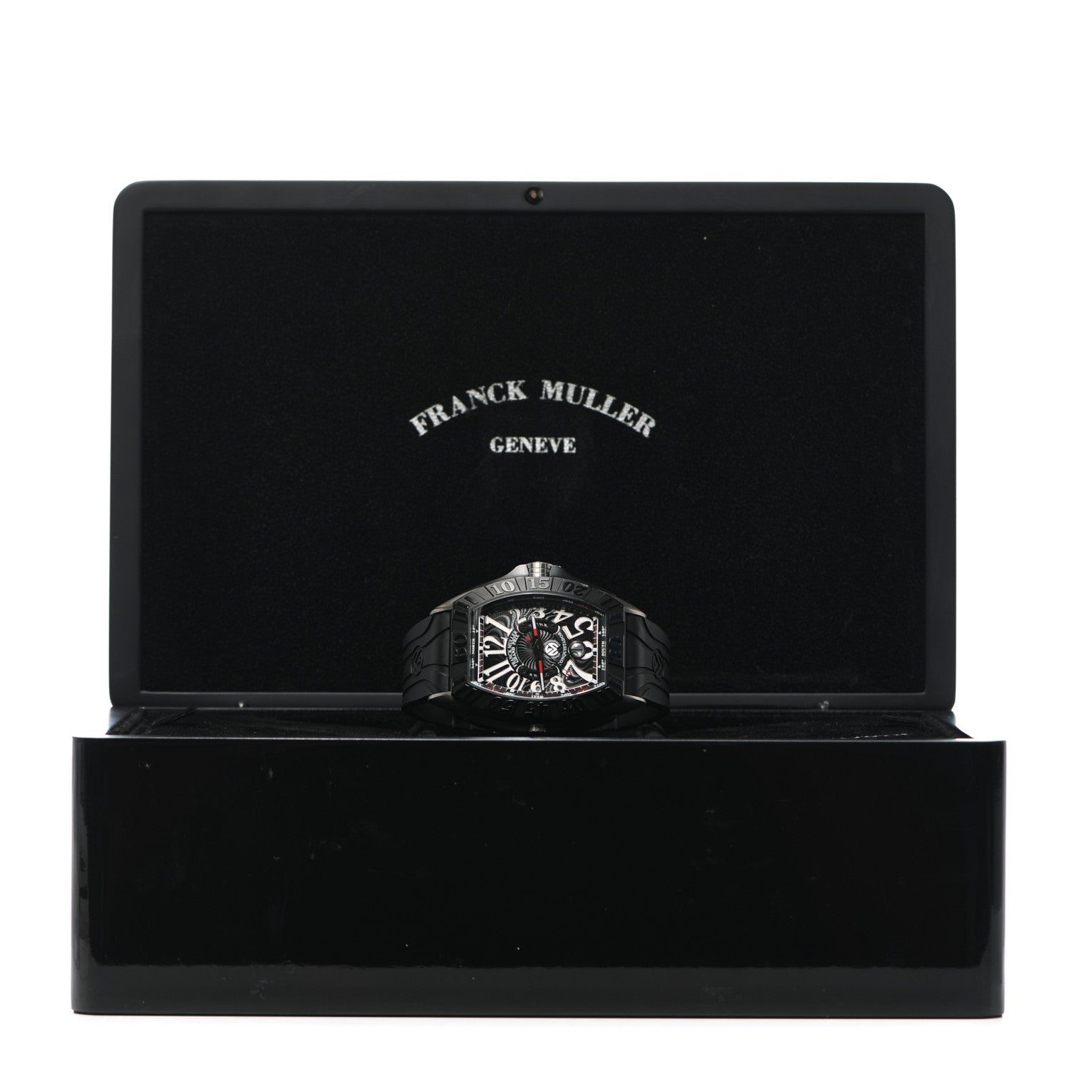 Franck Muller Titanium Rubber 45mm Conquistador Grand Prix Automatic Watch Black 8900SC 6 of 6