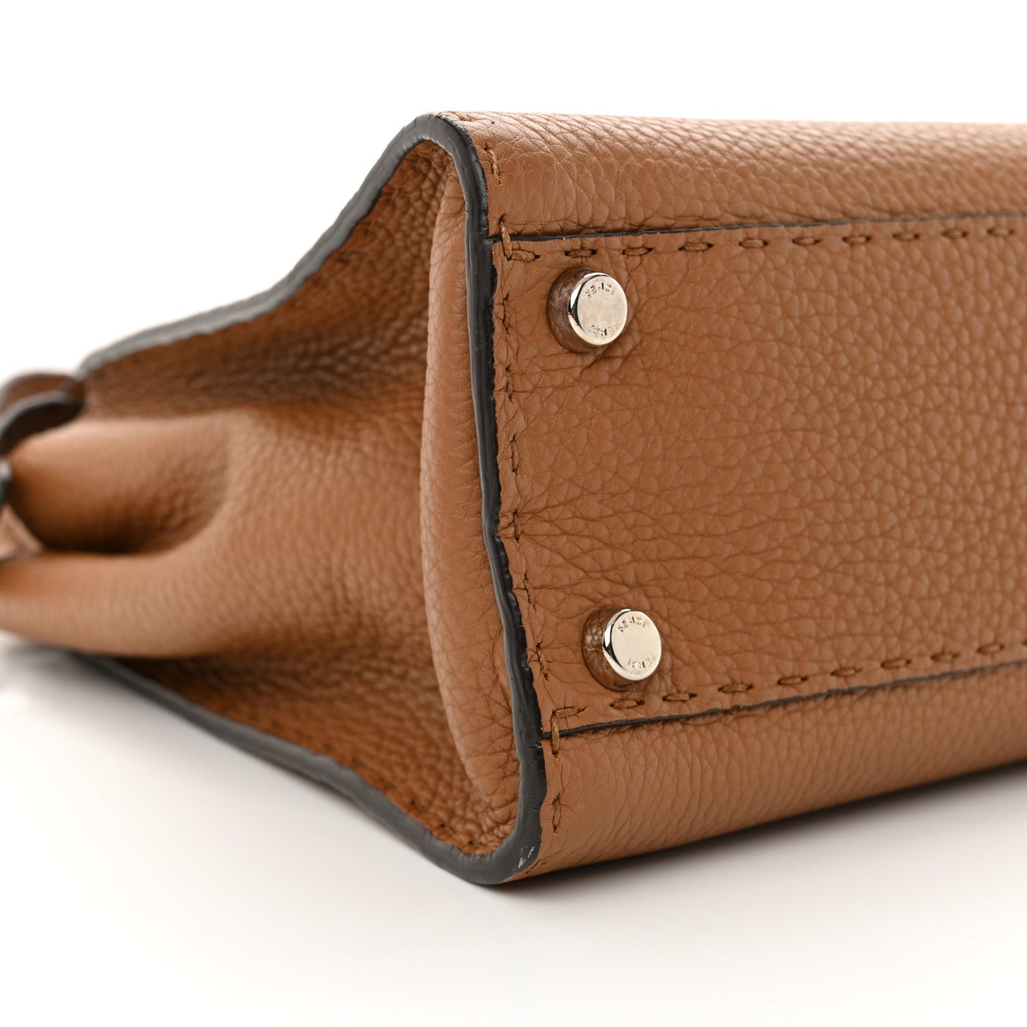Fendi Cuoio Romano Selleria Bi-Color Medium Peekaboo Iconic
