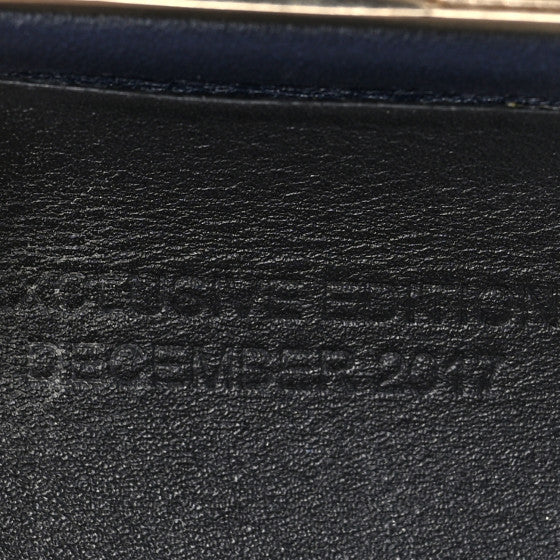 Chanel Calfskin CC Wide Cuff M Navy 4 of 4