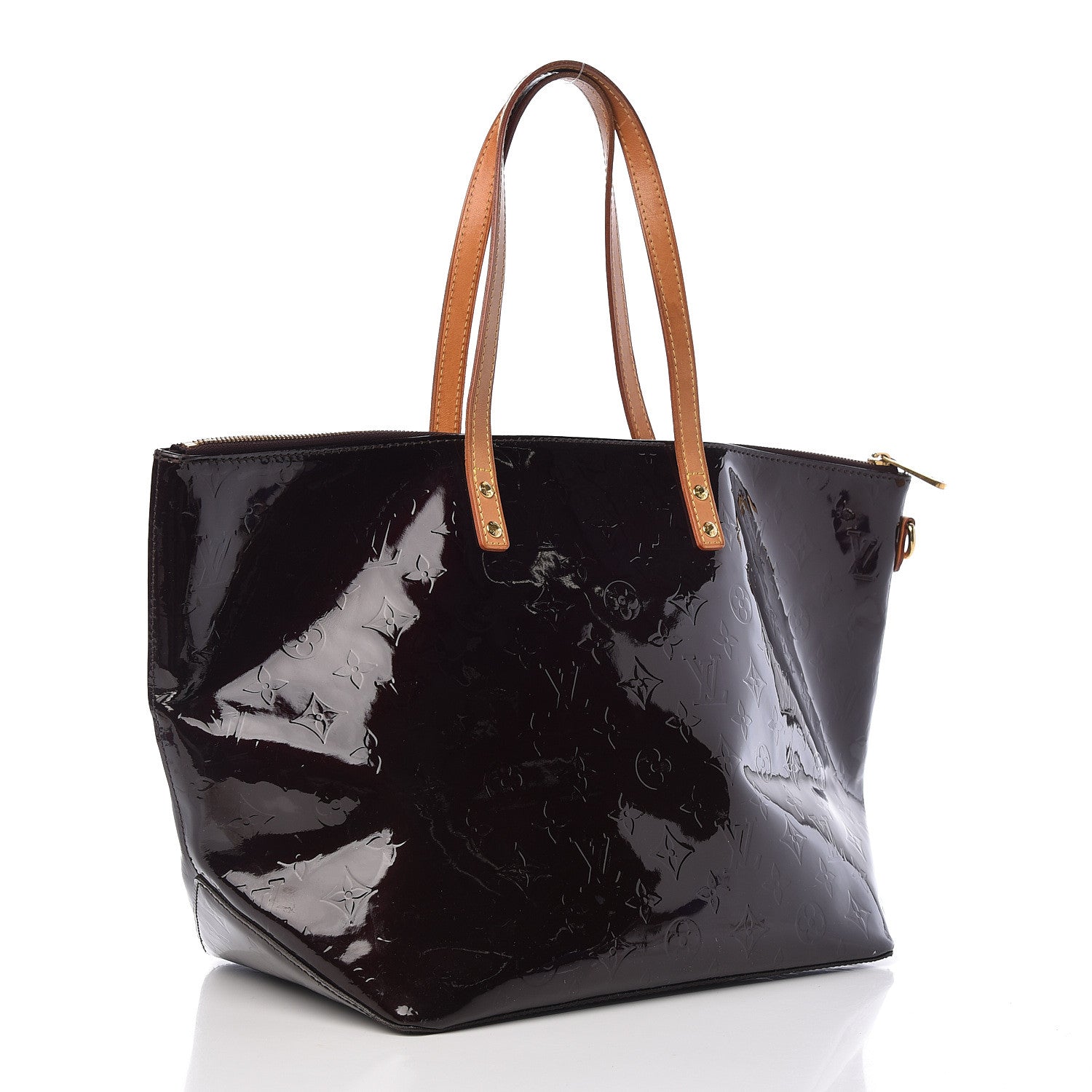 Louis Vuitton Vernis Bellevue GM Amarante 3 of 9