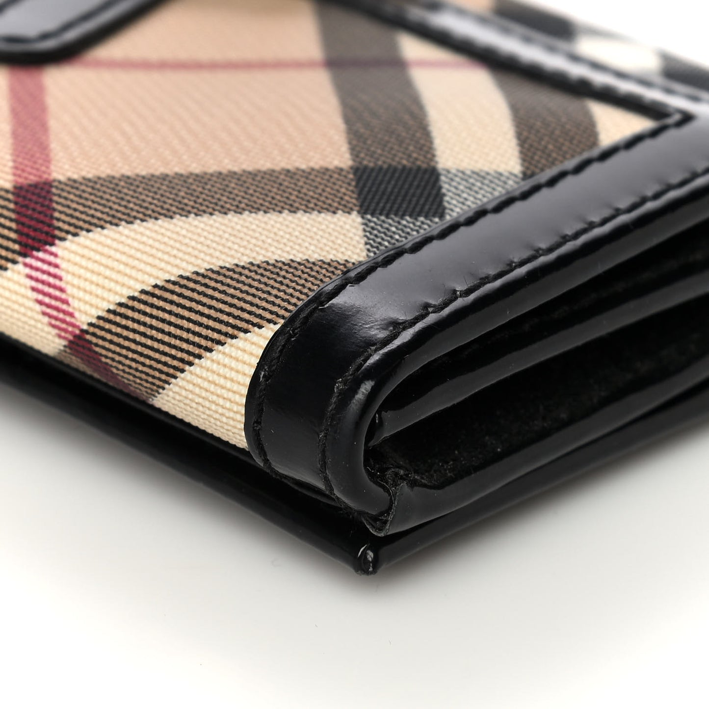 Nova Check Continental Wallet Black