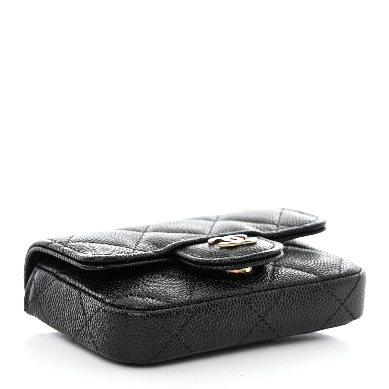 Chanel Caviar Quilted Mini Chain Belt Bag Black 4 of 12