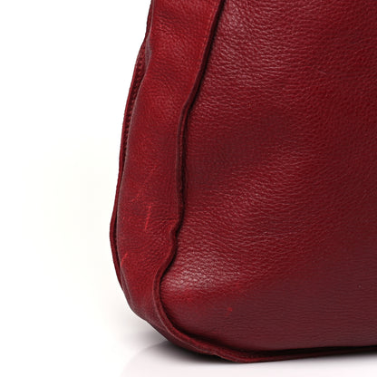 Bottega Veneta Cervo Deerskin Hobo Red 7 of 11