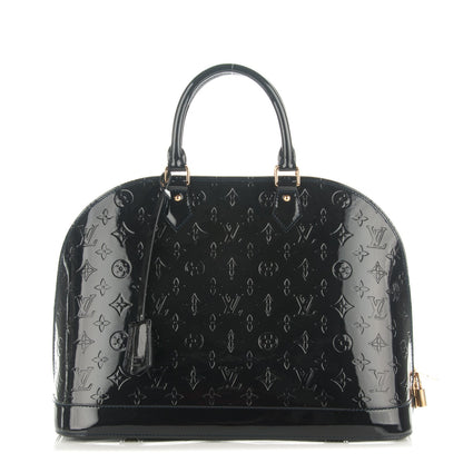 Louis Vuitton Vernis Alma GM Blue Infini 1 of 6