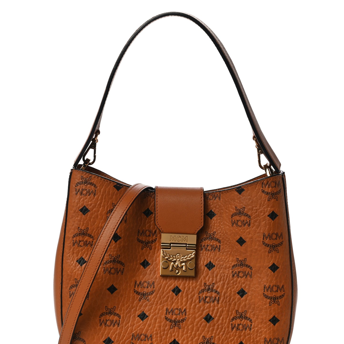 Visetos Medium Patricia Hobo Cognac