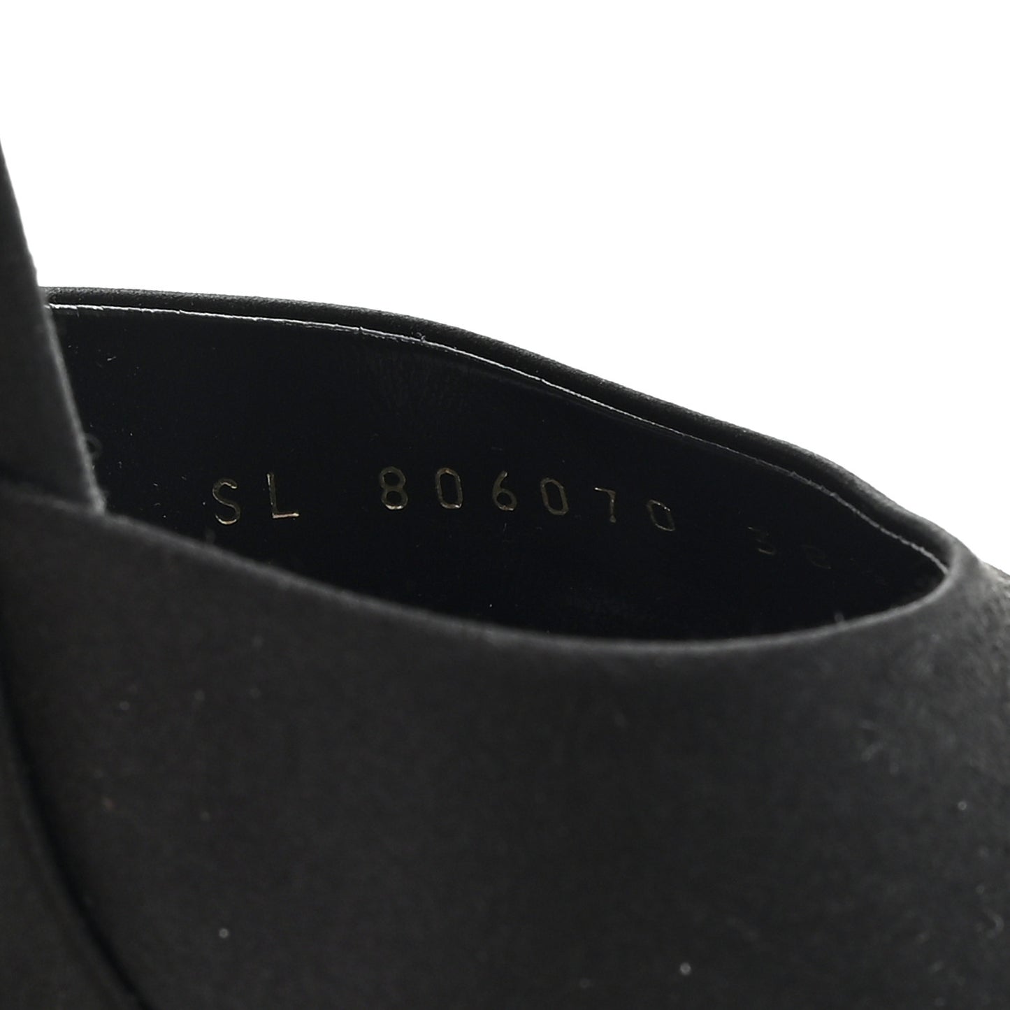 Crepe Satin Liberat Platform Sandals 38.5 Black