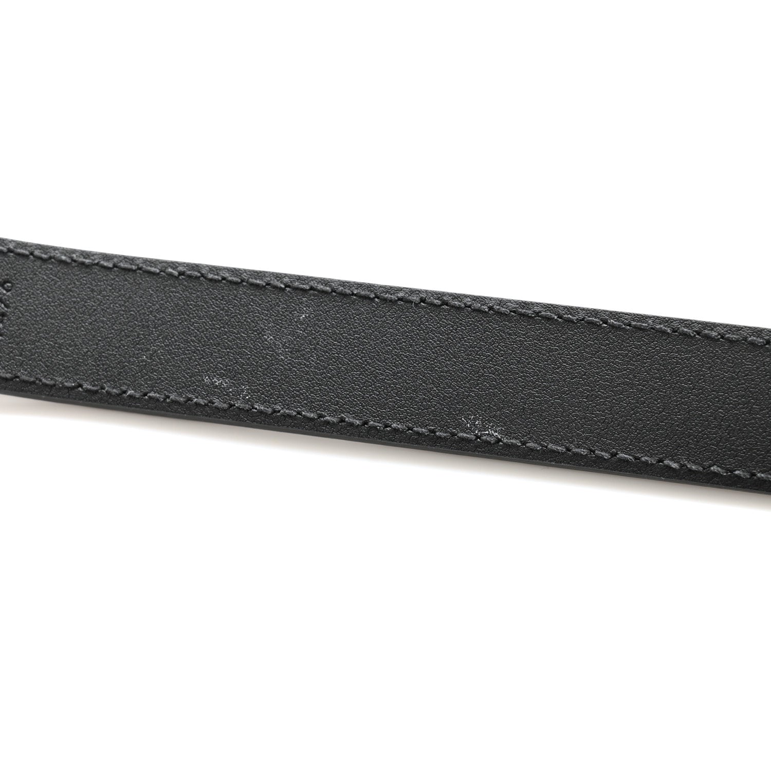 Gucci Calfskin Double G 20mm Belt 80 32 Black 6 of 9
