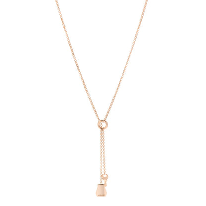 Hermes 18K Rose Gold PM Kelly Clochette Necklace 1 of 5
