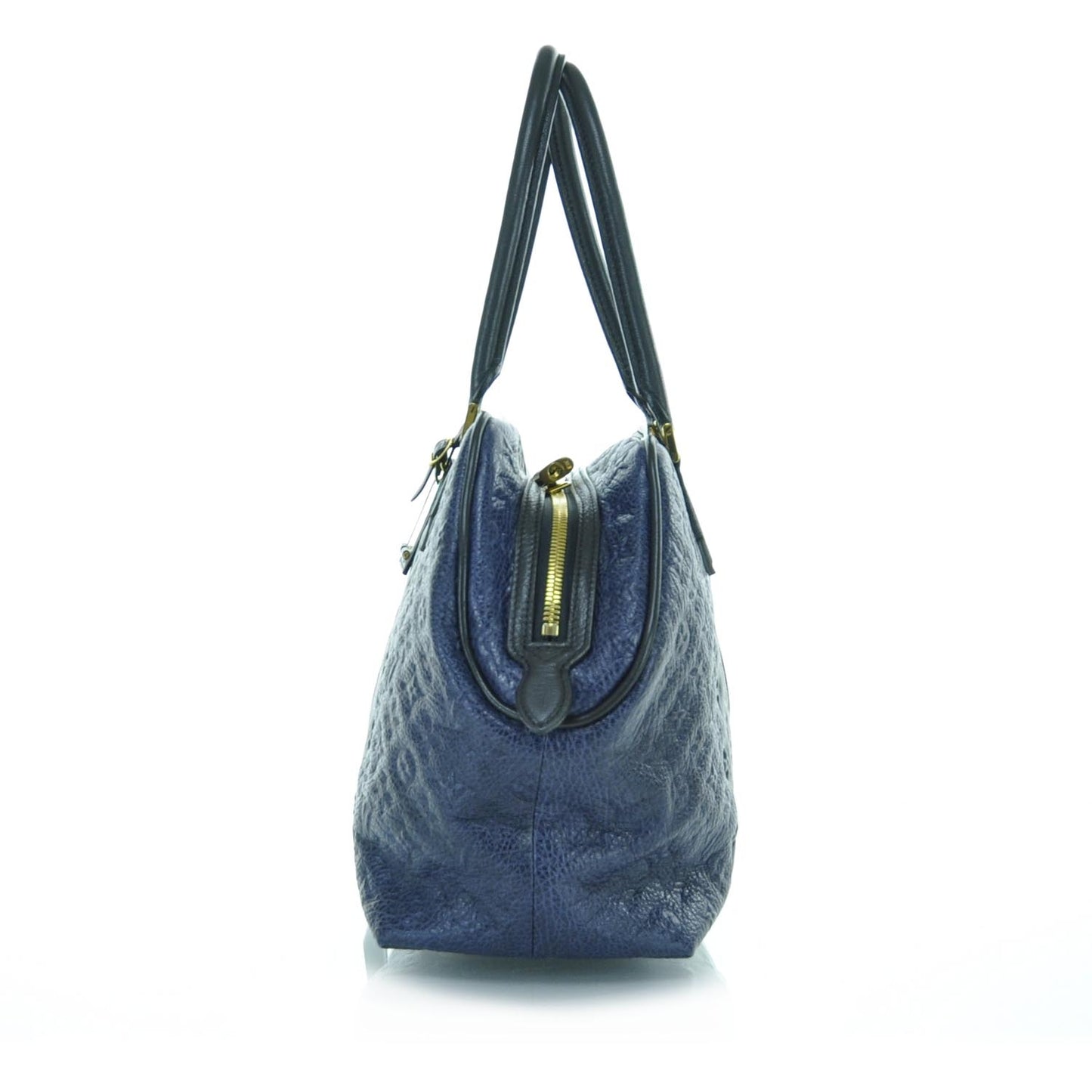 Monogram Stripes Medium Bag Marine