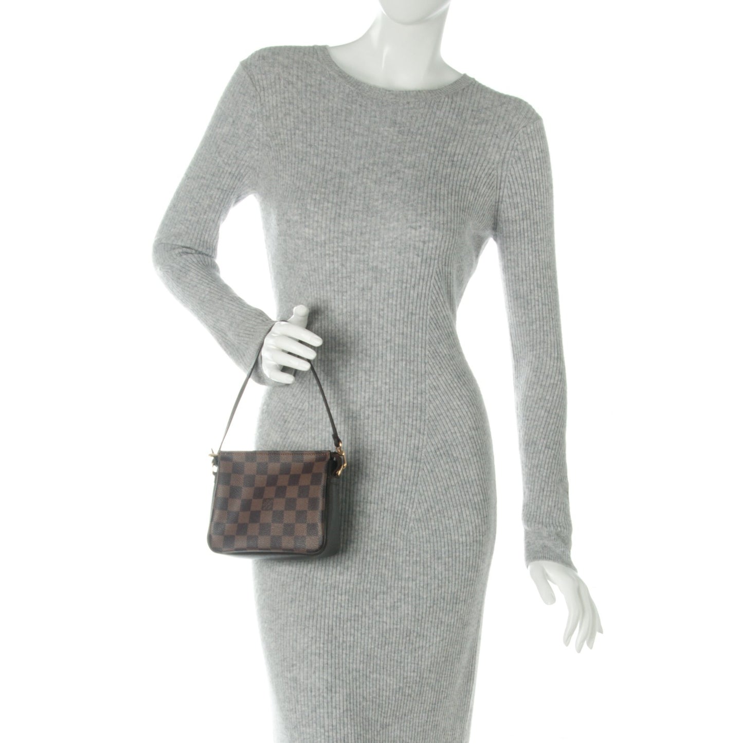 Damier Ebene Trousse Make Up Bag Pochette
