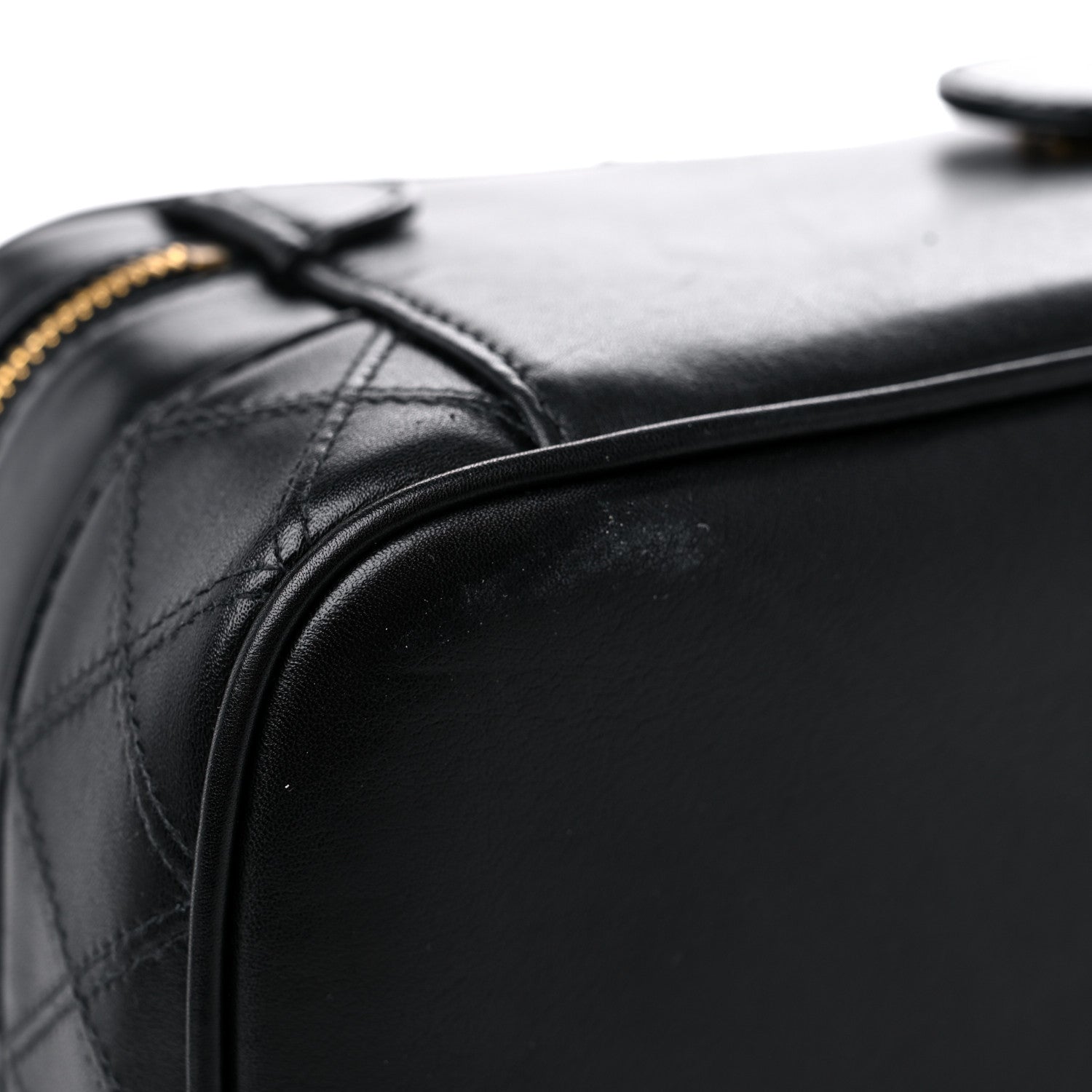 Chanel Lambskin Vanity Cosmetic Case Black 11 of 14