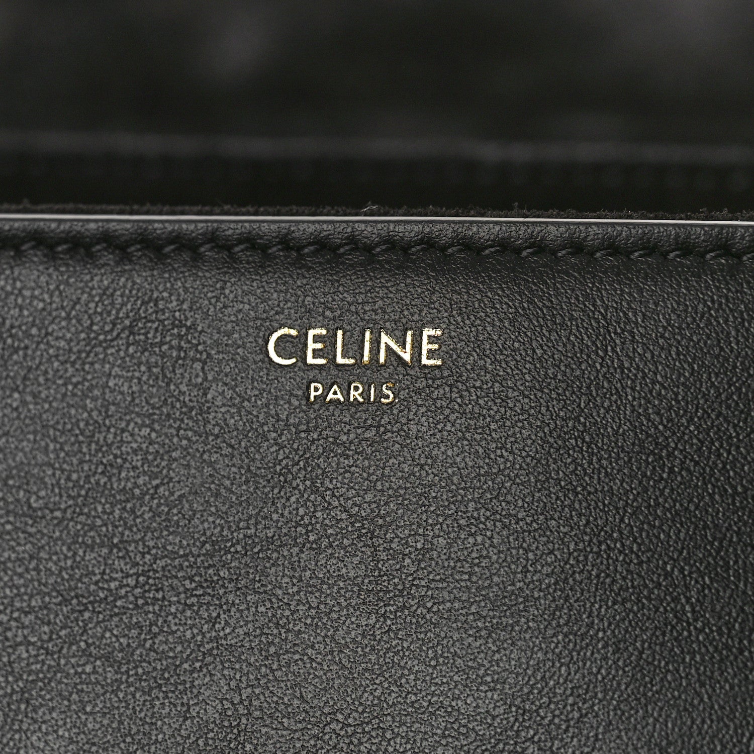 Celine Smooth Calfskin Medium Soft 16 Bag Black 6 of 8
