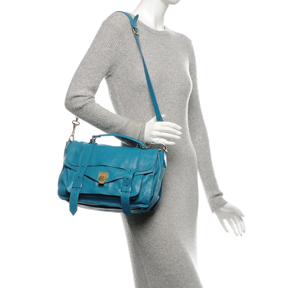 Proenza Schouler Lambskin Medium PS1 Satchel Oahu 2 of 6