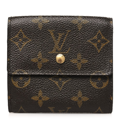 Louis Vuitton Monogram Porte-Monnaie Billets Cartes Credit Wallet 1 of 9