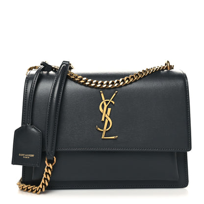 Saint Laurent Calfskin Medium Monogram Sunset Gray 1 of 11