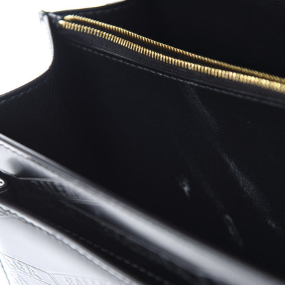 Balenciaga Calfskin Losange Monogram Embossed Medium Sharp Top Handle Bag Black 9 of 10