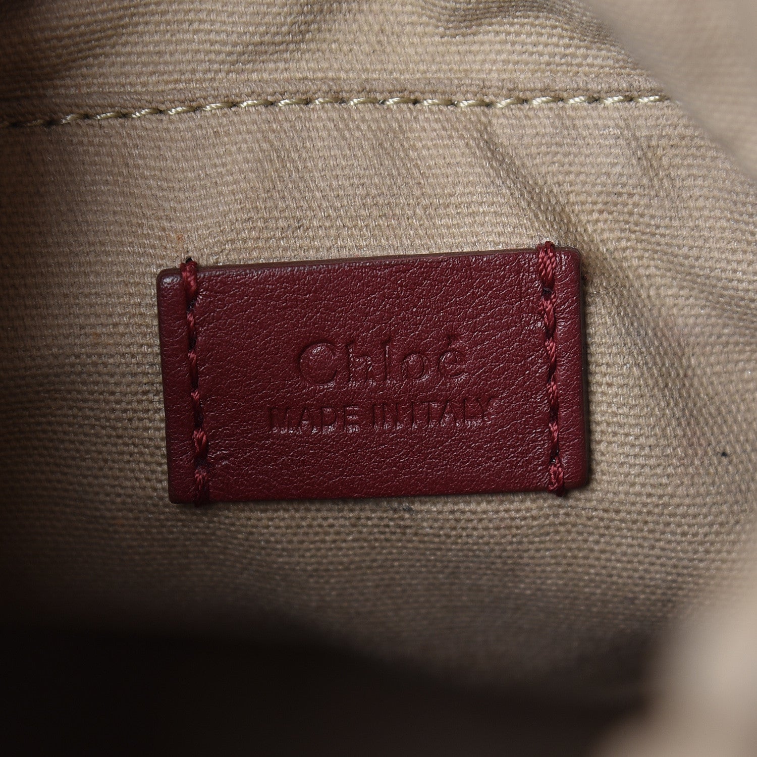 Chloe Smooth Calfskin Mini Roy Bucket Bag Plum Purple 6 of 10