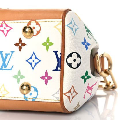 Louis Vuitton Monogram Multicolor Beverly MM White 8 of 9